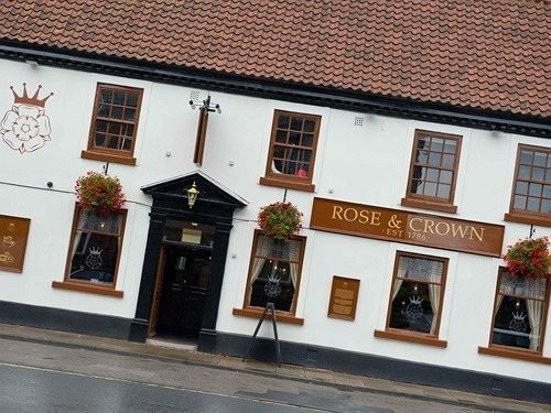 לינה וארוחת בוקר The Rose & Crown יורק מראה חיצוני תמונה